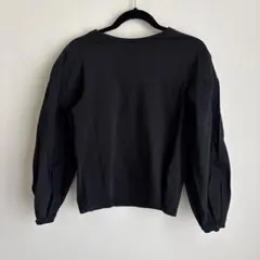 OPAQUE CLIP 黒 長袖シャツ