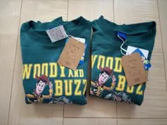 ウッディとバズ・ライトイヤー トレーナー　おそろい　兄弟