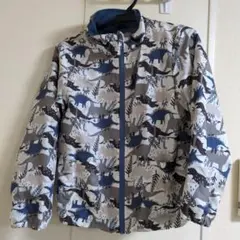 薄手恐竜柄カモフラージュアウター