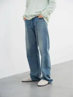 新品 AURALEE SELVEDGE DENIM PANTS 3 4のサムネイル