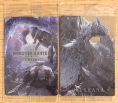 【モンハン20th ウエハース】MHW:IB＆イヴェルカーナ 2枚セット