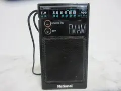National Panafax AMラジオ ライト付き 本体 - メルカリ