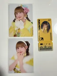 早瀬ノエル　FRUITS ZIPPER トレカ&ステッカー