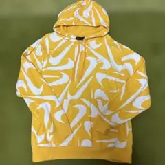 Nike イエロー ホワイト パーカー