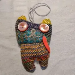 ハンドメイド ぬいぐるみ 猫 オーナメント