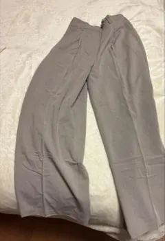 オリジナル タックパンツ グレー