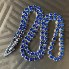 SV925 天然サファイア ラインブレスレット 未使用 - メルカリ