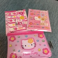 キティミニレターセットとポーチ