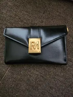 ROBINMEY 三つ折り革財布 　チェーン付き