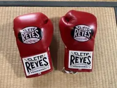 CLETO REYES ボクシンググローブ プロフェッショナル レッド10オンス