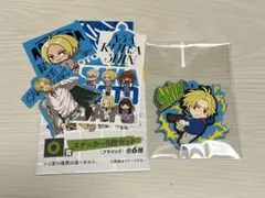 サカモトデイズ　朝倉シン　くじラック　ステッカー　ラバーキーホルダー