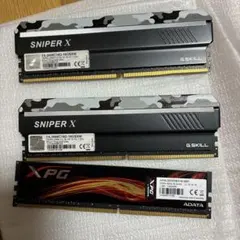 ジャンク16GB 2666MHz メモリセット