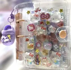 シール帳完成品・ボンボンドロップシール・コットンパフィーシール【正規品】