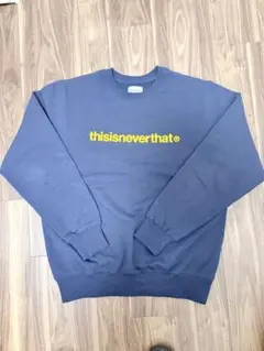 thisisneverthat ネイビー トレーナー Mサイズ