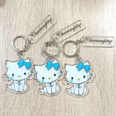新品 チャーミーキティ アクリルキーホルダー 3개 세트