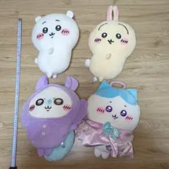 ちいかわ　ぬいぐるみ　4体セット