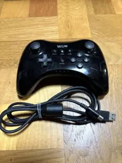 Nintendo WiiU プロコントローラー 充電ケーブル付き