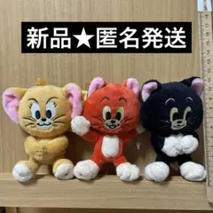 【新品】トムとジェリー 3匹の子猫マスコット　3種類３個セット