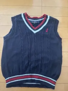 EASTBOY 紺ベスト 100㎝ 綿100%