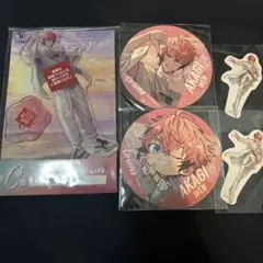 にじさんじ　Heros 海の家　赤城ウェン　アクリルスタンド　コースター