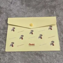 lulus cosmetico ペンテル公式キャラクタールル封筒ポーチ