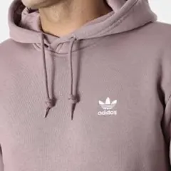 adidas 22年購入 刺繍トレフォイルロゴ スウェット プルオーバーパーカー