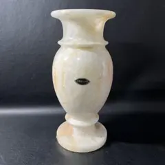 天然オニキス 花瓶 フラワーベース 現状品