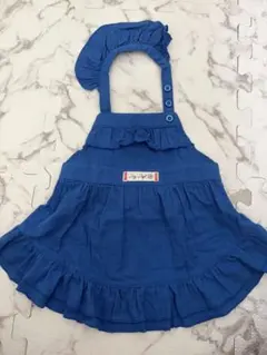 DOG DEPT 犬服 ワンピース ブルー フリルのサムネイル