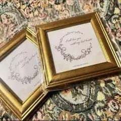 【入手困難】フォトフレーム　ましかく　アンティーク写真　ウェルカムスペース結婚式