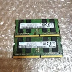 SAMSUNG　PC4-2666V 16GB×2 計32GB ノートパソコン用