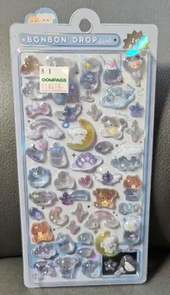 正規品　ボンボンドロップシール　わんわんボンボン