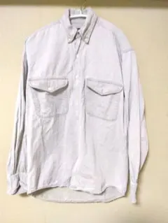 OLD GAP 長袖ワークシャツ グレーのサムネイル