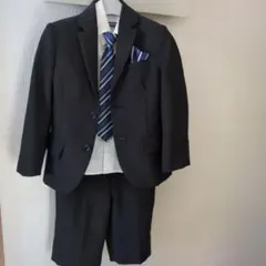子供用　フォーマルスーツ　110cm 　キッズスーツ　入学式【中古】