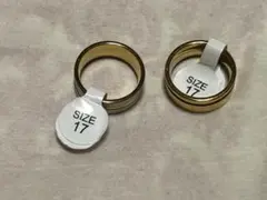 ★新品、未使用★メンズ　リング　１７号