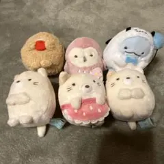 すみっコぐらし　手のりぬいぐるみ6体セット