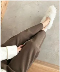 『Dark Angel』裏起毛テーパードパンツ