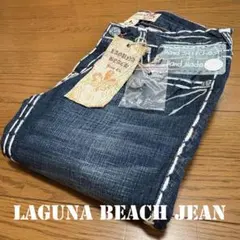 27㌅ 新品タグ付【LAGUNA BEACH JEAN】濃紺 スキニージーンズ