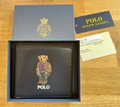 【新品未使用】Polo Ralph Lauren 　ポロベア刺繍　札 /カード入