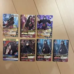 NARUTO ナルティメットカードバトル等うちはイタチ 7枚セット