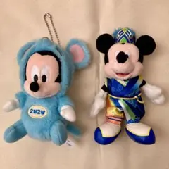 TDR 夏祭り2015・干支ねずみ ミッキー　ぬいぐるみバッジ
