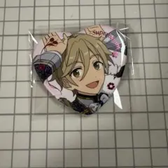 あんスタ スタフォニ ハート缶バッジ 真白友也