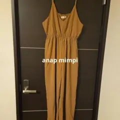 anap mimpi ブラウン Vネック オールインワンのサムネイル