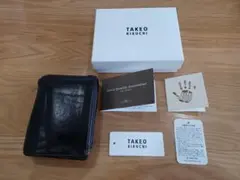 ★二つ折り財布 箱付 サイフ メンズ タケオキクチ カード収納たくさん★即発送！