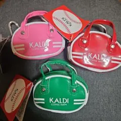KALDI レトロスポーツバッグ チョコレート入り レッド