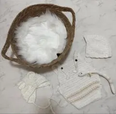 ニューボーンフォト用カゴセット