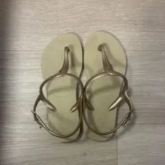 Havaianas サンダル ゴールド 33-34 22センチのサムネイル