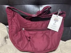 My Little Box クロスボディバッグ バーガンディ