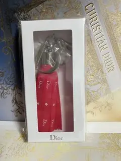 ★Dior キーリング　チャーム　フリンジ　ノベルティ　新品未開封