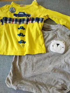 長袖Tシャツ ロンT 男の子服まとめ売り 保育園用80cm 7枚セットのサムネイル