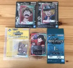一番くじ　ワンピースカードゲーム プロモ　モンキー・D・ルフィ　おまけ付き